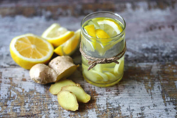 Infusión de Jengibre y limón para una vida más saludable